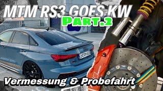 #TechVlog: 653 PS MTM Audi RS3 8Y goes @KWgewindefahrwerke (Part 2) 