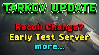 UPDATE TONIGHT! ETS Server, Recoil Changes & MORE! - Escape From Tarkov News