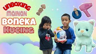 unboxing mainan anak boneka kucing #cat #toys #boneka