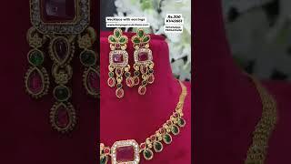 mixed colour necklace  #trending #jewellery #online