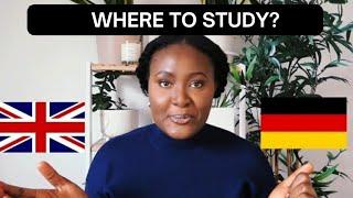 Germany vs. UK for Uni | International Student | Study Destination | Detutu