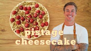 PISTAGE CHEESECAKE (NO BAKE)