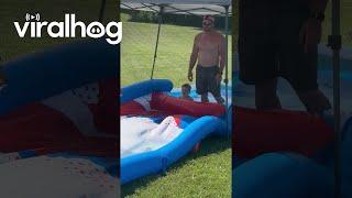 Deer Urinates on Slip-and-Slide || ViralHog