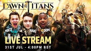 DAWN OF TITANS LIVE | HALZIR & MALKOR CONQUEST