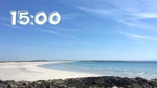 15 Minutes Of Relaxing Scottish Beach | Crossapol, Isle of Tiree