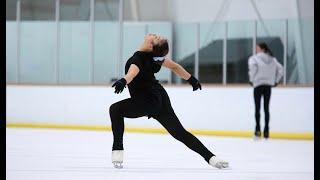 Figure Skater Finds Support Balancing Classes and Practice Time