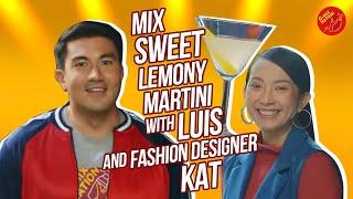 G-MIX NATION Episode 9: Mix Sweet Lemony Martini using GSM Premium Gin with Fashion Designer Kat