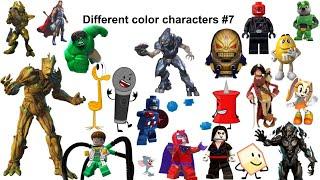 Different color characters sing I'm blue (Da Ba Dee) part 7