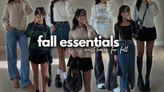 fall wardrobe essentials  my must-haves for the perfect fall wardrobe!