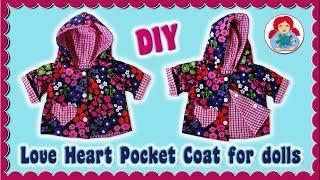 DIY | Coat Jacket for (Waldorf/ cloth) dolls | Sami Doll Tutorials