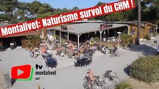 NATURISME   |   Le CHM Monta vu du ciel | MONTALIVET Surf TV