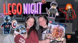 build legos and watch Harry Potter us | Harry Potter and Marvel legos