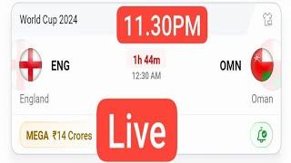 ENG VS OMN DREAM11 PREDICTION TODAY| ICC T20 WORLD CUP ENGLISH VS OMAN LIVE STREAM LIVE PREDICTION