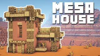 Minecraft - Mesa House Tutorial (How to Build)