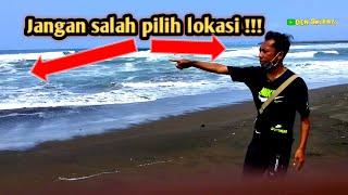 Cara membedakan lokasi yang dangkal dan dalam di pantai