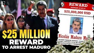 US Announces $25 Million Reward For Arrest of Venezuela's Maduro, UK & Canada Slaps Sanctions