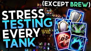 Stress Testing EVERY Tank in 11.1! (Except Brewmaster)