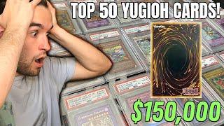 My Top 50 Rarest & Most Expensive Yugioh Cards!