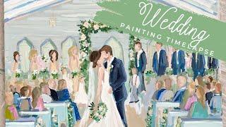 Miller Wedding Painting Timelapse