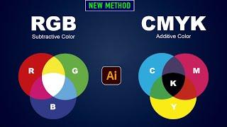 How to Convert RGB to CMYK with Illustrator 2024 [ Easy Methods ]
