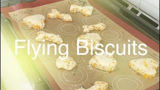 Camp Barney Flying Cheese Biscuits