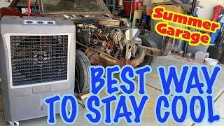 HOW TO KEEP GARAGE COOLER IN SUMMER - Hessaire Review for Classic Car Restoration Projects