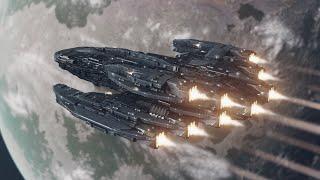 Basilisk X - Starfield Class C Super Destroyer Modded Ship Build Guide Shattered Space 10K SPECIAL