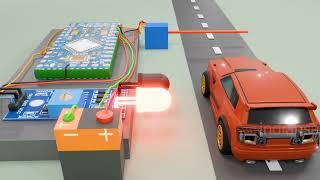 ir sensor working with arduino and servo motor control