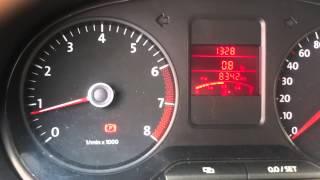 VW Polo sedan стук двигателя CFNA 1.6 после ремонта по гарантии