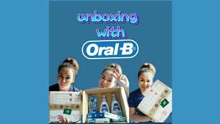 unboxing my prize from Oral B