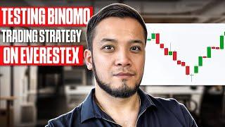 Binomo Trading Strategy on Everestex | Testing the most popular Strategy