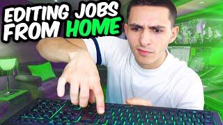 Video Editing Jobs you can Work from Home | THE 3 BEST