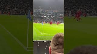 Mohamed Salah Celebrates Goal vs Man City! Fan View from Seat!