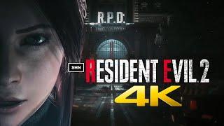 Resident Evil 2 Remake  Claire A | 4K/60fps HDR | Game Movie Walkthrough Gameplay No Commentary