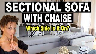 ⭐️ Sectional Sofa With Chaise | How To Order Your Chaise Sectional Like A PRO!