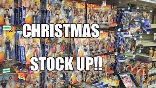 WALMART STOCKROOM WWE TOY HUNT! ToysRus Elite Series 37 Wrestling Figure Shopping