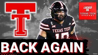 Texas Tech LB Jacob Rodriguez announces his return for a final year in Lubbock