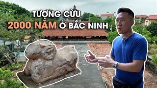 Kỳ lạ số phận 2 bức tượng Cừu đá 2000 năm ở Bắc Ninh