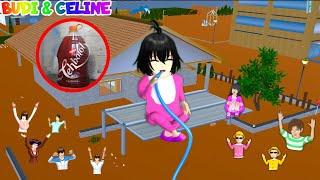 Yuta Mio Panik Kota Sakura Banjir Es Teh Jumbo   Baby Celine Muntah Semua Kota Jadi Coklat Air Teh