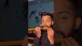 How to blow into the flute, how to produce sound in flute. #learning #flute #bansuri #flutetutorial