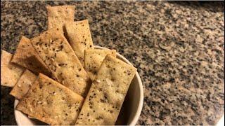 HOW TO MAKE CRACKERS