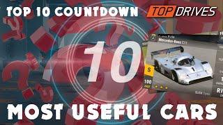 Top 10 Most Useful Cars in Top Drives