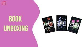 Priest Trilogy by Sierra Simone - Book Unboxing