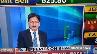 05-09-2022 Share in News JSW Steel, Dodla Dairy, PVR, ACC, NCC, Sirius Mistry Company's, BEL