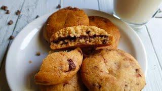 Deliciousnessly | Nutella stuffed chocolate chips cookies | Cookies  Nutella recipe