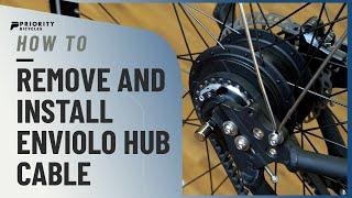 How To Remove and Install Enviolo Hub Cable