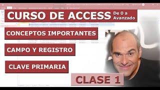 Clase básica nº 1 de Microsoft Access 2022