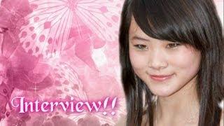 My (Wenwen Han)  interview in the Karate Kid premiere(LA)