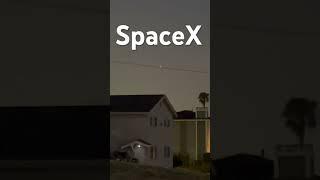 SpaceX Reusable Rocket Coming Back to Earth #shorts