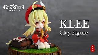 Genshin Impact Figures Making - Klee | Polymer Clay Sculpture